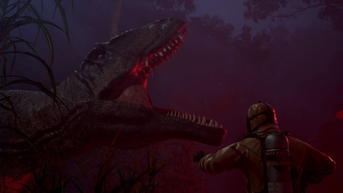 Mendapatkan Diburu Oleh Dinosaurus di dalam Mengurung Ekstraksi Penembak 'Eggspedition'